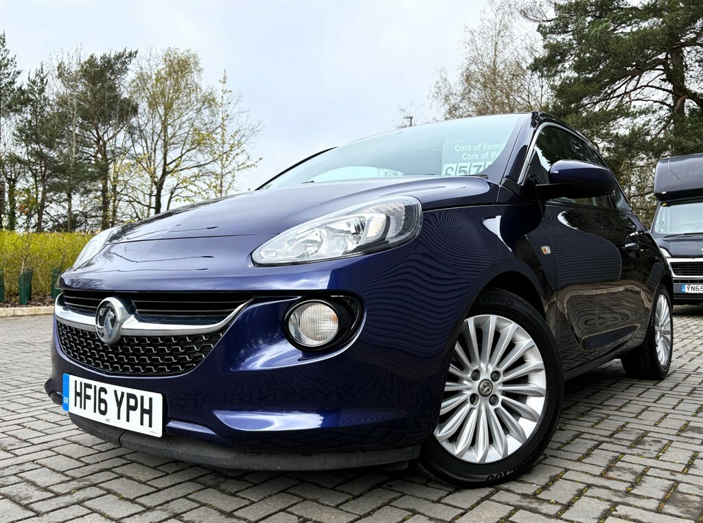 Vauxhall Adam Glam One Owner And 55000 Miles Blue