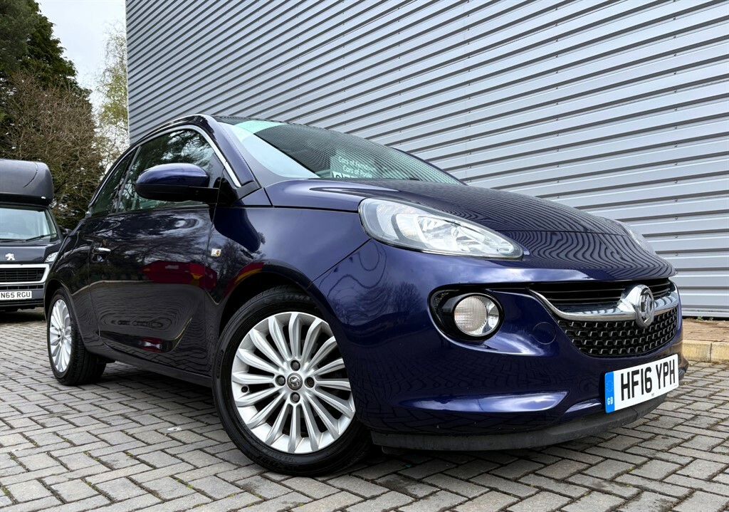 Vauxhall Adam Glam One Owner And 55000 Miles HF16YPH Blue #2