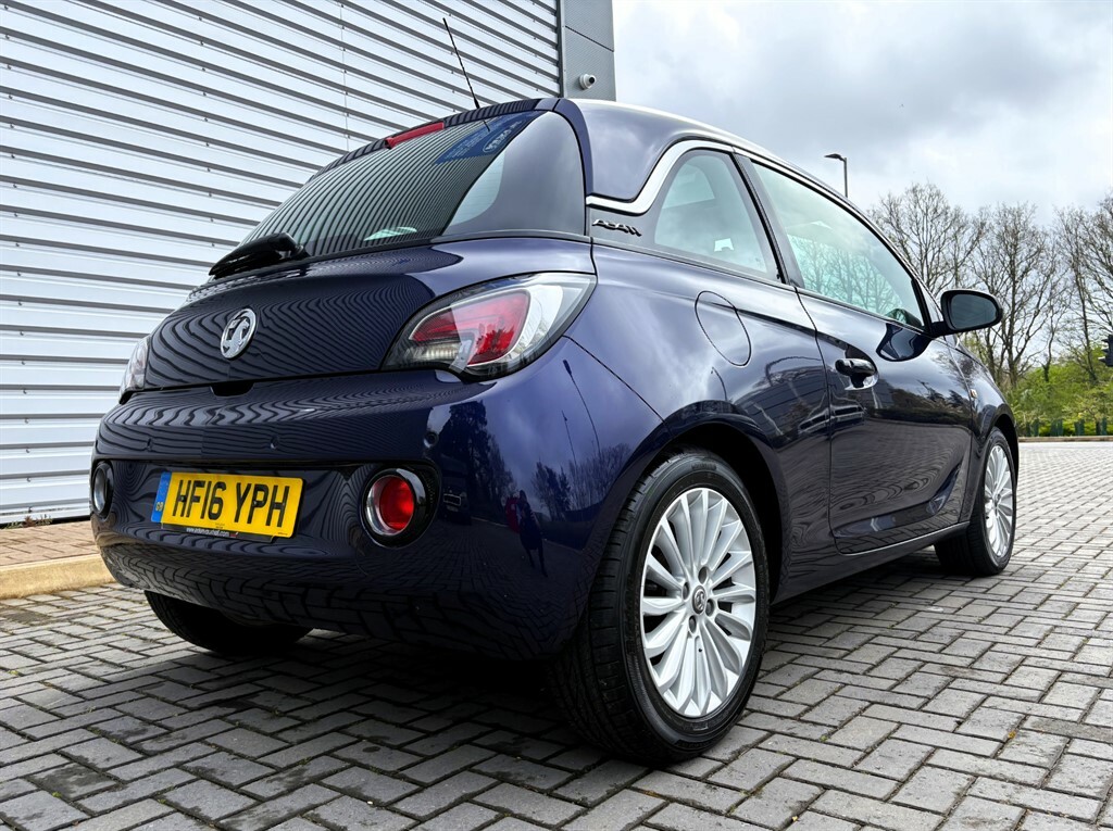Vauxhall Adam Glam One Owner And 55000 Miles HF16YPH Blue #3