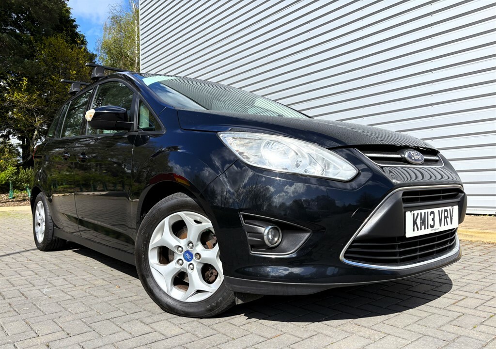 Ford Grand C-Max Grand Zetec Tdci Great Value 7 Seater KM13VRV Black #2