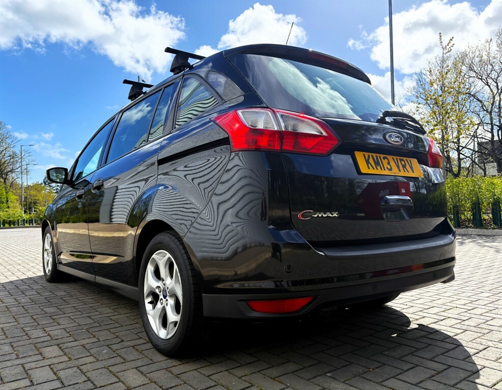 Ford Grand C-Max Grand Zetec Tdci Great Value 7 Seater KM13VRV Black #5