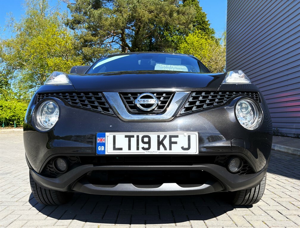 Nissan Juke Tekna Great Spec Heated Leather Seats Sat Nav And LT19KFJ Black #6