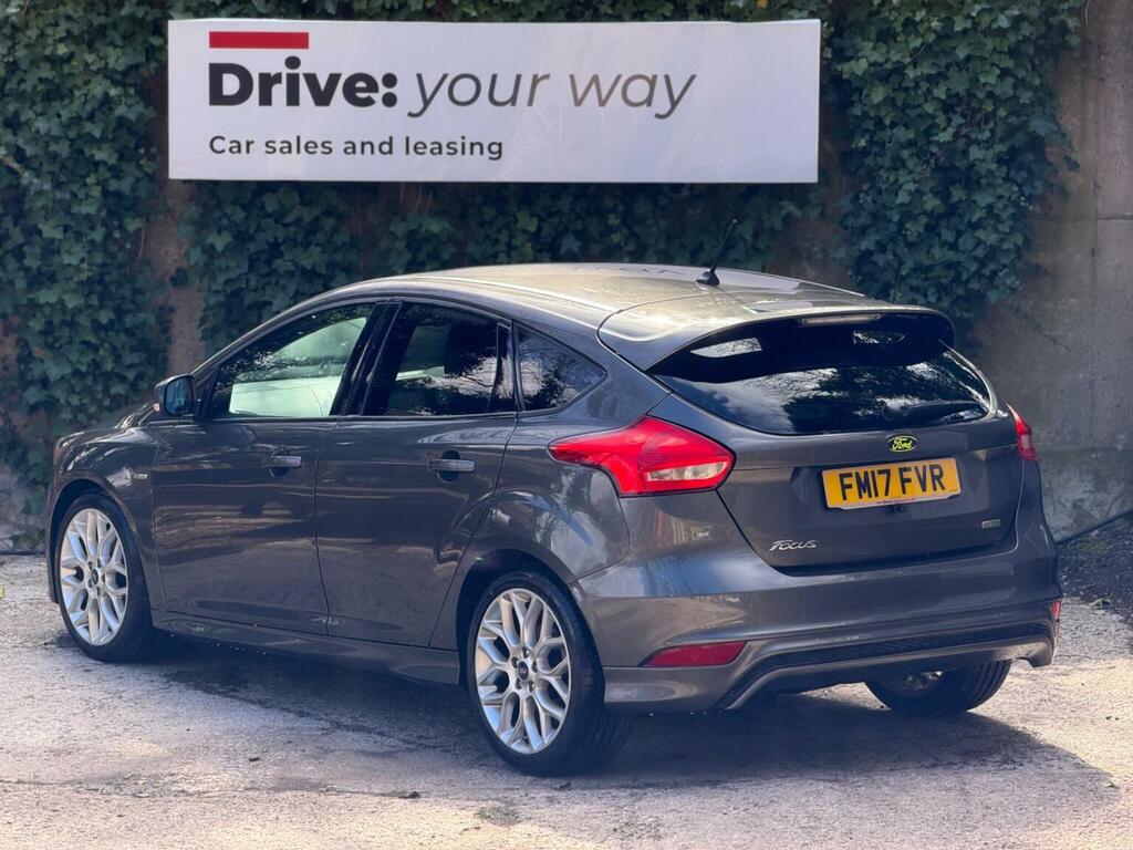 Ford Focus Hatchback 1.0T Ecoboost St-line Euro 6 Ss FM17FVR Grey #6