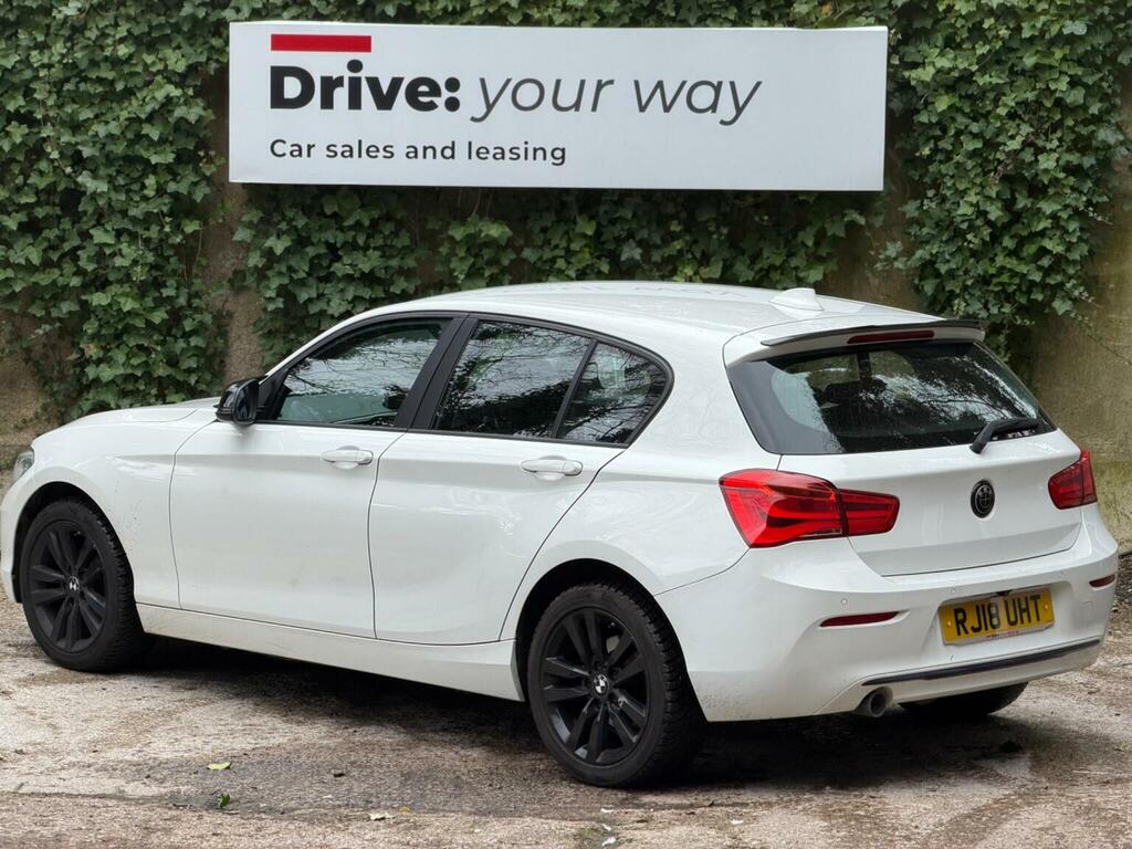BMW 1 Series Hatchback 1.5 116D Sport Euro 6 Ss 201818 RJ18UHT White #6
