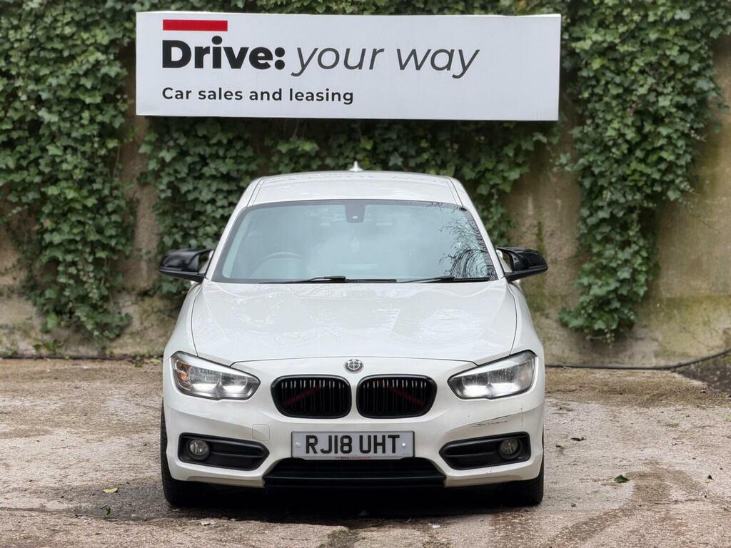 BMW 1 Series Hatchback 1.5 116D Sport Euro 6 Ss 201818 RJ18UHT White #2