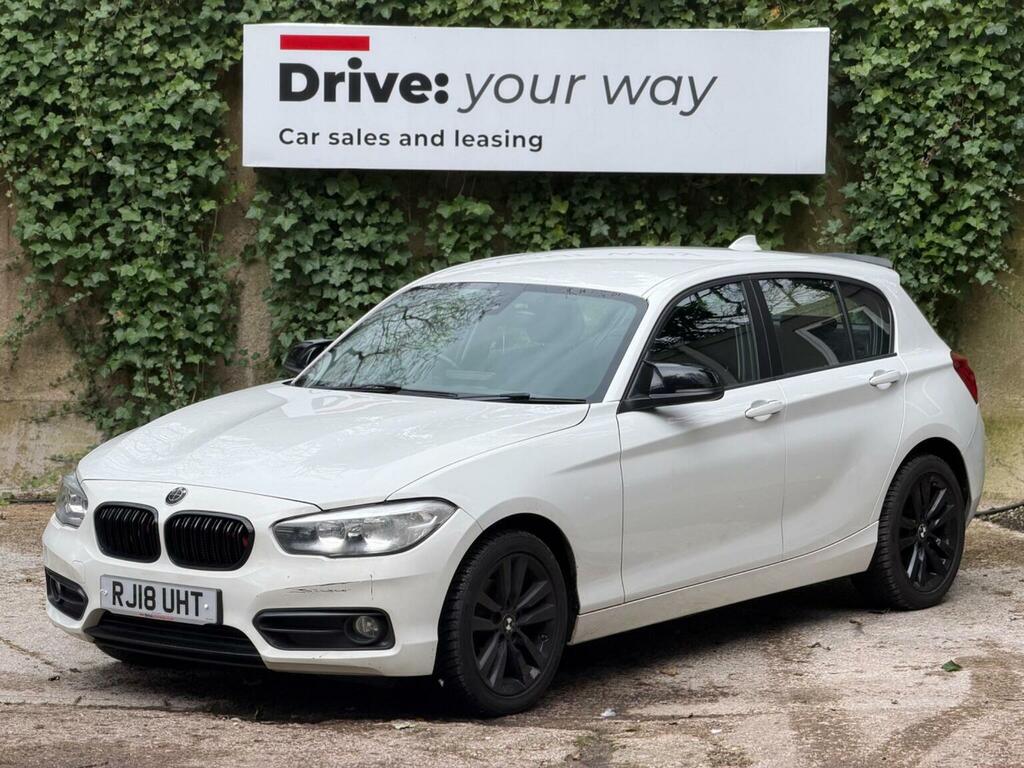 BMW 1 Series Hatchback 1.5 116D Sport Euro 6 Ss 201818 RJ18UHT White #3