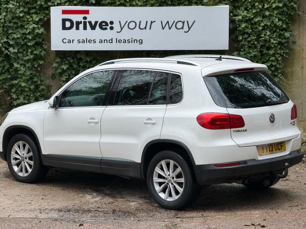 Volkswagen Tiguan Suv 2.0 Tdi Bluemotion Tech Se 4Wd Euro 5 Ss YY13UCF White #5