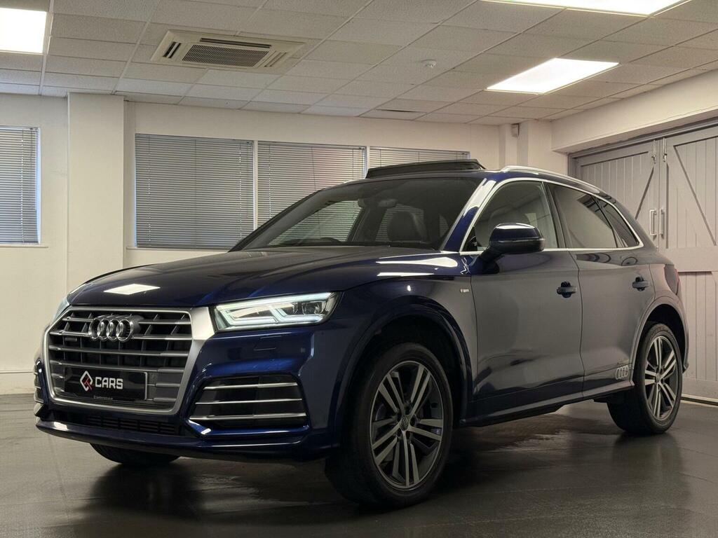 Audi Q5 Suv 2.0 Tfsi S Line S Tronic Quattro Euro 6 Ss GU67YVJ Blue #6