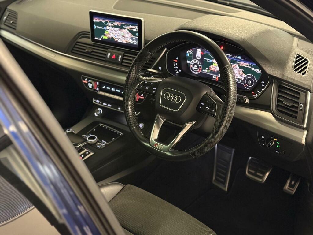 Audi Q5 Suv 2.0 Tfsi S Line S Tronic Quattro Euro 6 Ss GU67YVJ Blue #2