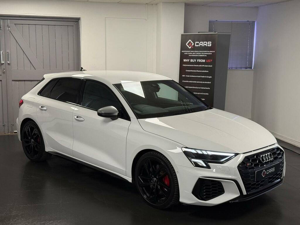 Audi S3 Hatchback 2.0 Tfsi Sportback S Tronic Quattro Euro RJ22GLZ White #3