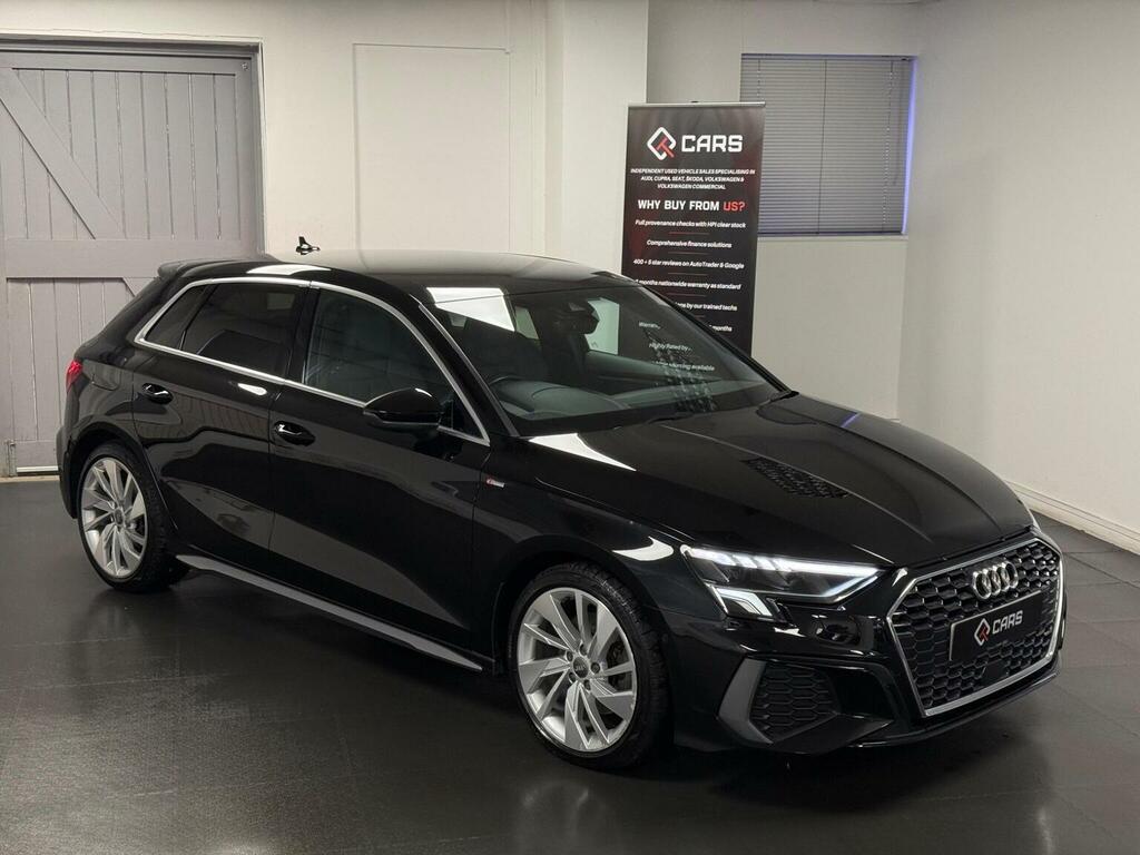 Audi A3 Hatchback 1.5 Tfsi 35 S Line Sportback S Tronic Eu LS70LZK Black #3