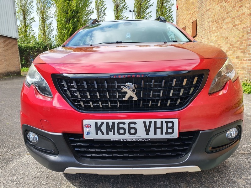 Peugeot 2008 1.6 Bluehdi Gt Line KM66VHB Red #5