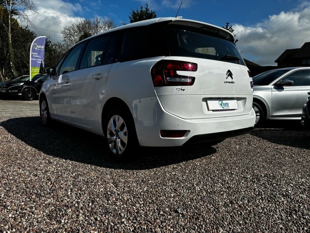 Citroen Grand C4 Picasso 1.6 Bluehdi Touch Edition Mpv Eu KR18VZV White #4