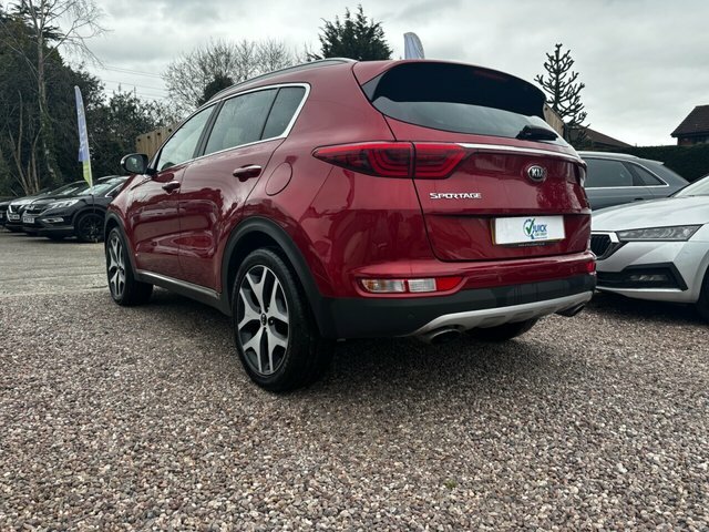 Kia Sportage 1.6 T-gdi Gt-line Suv Awd Euro 6 AK17LLO Red #4