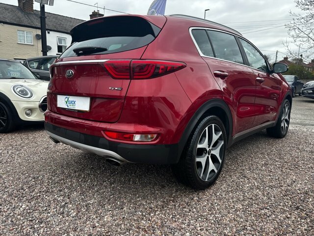 Kia Sportage 1.6 T-gdi Gt-line Suv Awd Euro 6 AK17LLO Red #2