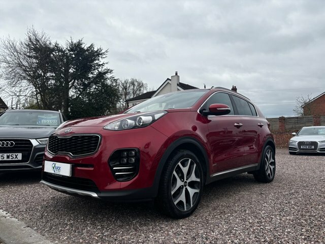 Kia Sportage 1.6 T-gdi Gt-line Suv Awd Euro 6 AK17LLO Red #5