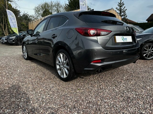 Mazda 3 2.0 Skyactiv-g Sport Nav Hatchback Manu ML67ZST Grey #4