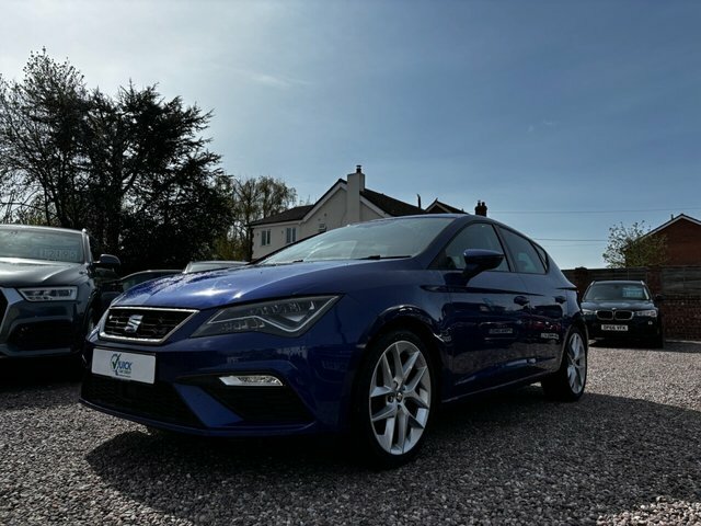 Seat Leon 1.4 Tsi Fr Technology Hatchback MXZ4245 Blue #5