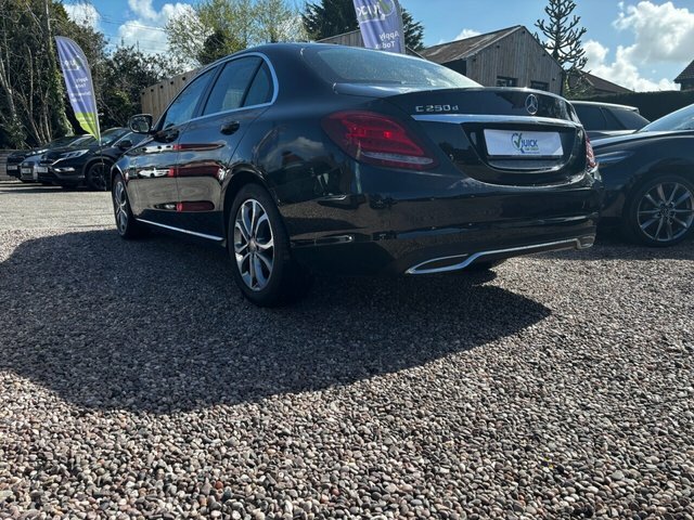 Mercedes-Benz C Class 2.1 C250d Sport Saloon 7G-tronic Euro LM16KZF Black #4
