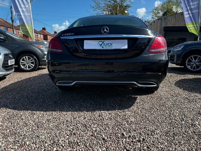 Mercedes-Benz C Class 2.1 C250d Sport Saloon 7G-tronic Euro LM16KZF Black #3