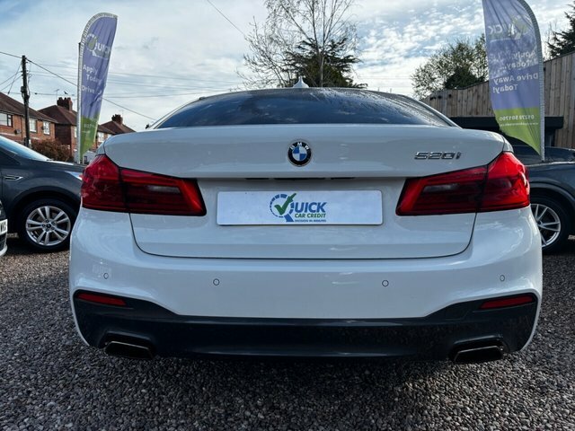 BMW 5 Series 2.0 520I Gpf M Sport Saloon Euro 6 RF18FYS White #3