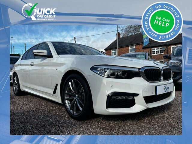 BMW 5 Series 2.0 520I Gpf M Sport Saloon Euro 6 White