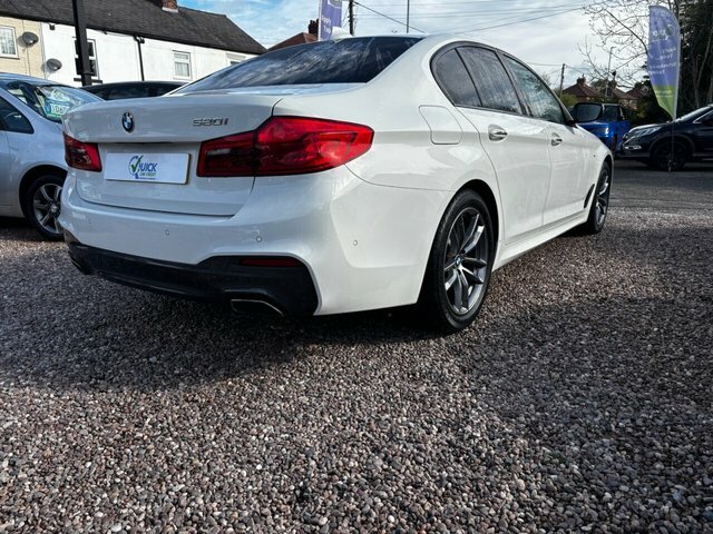 BMW 5 Series 2.0 520I Gpf M Sport Saloon Euro 6 RF18FYS White #2