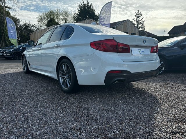 BMW 5 Series 2.0 520I Gpf M Sport Saloon Euro 6 RF18FYS White #4