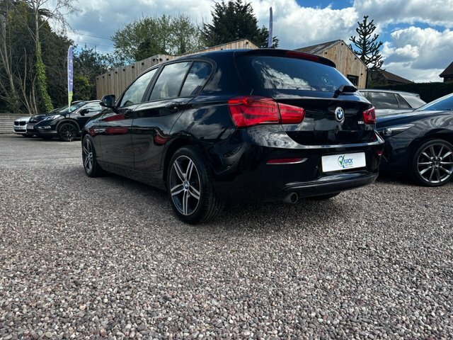 BMW 1 Series 1.5 118I Sport Hatchback Euro 6 S SC67XPO Black #4