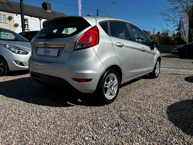 Ford Fiesta 1.25 Zetec Hatchback Euro 5 82 MF14BYW Silver #2