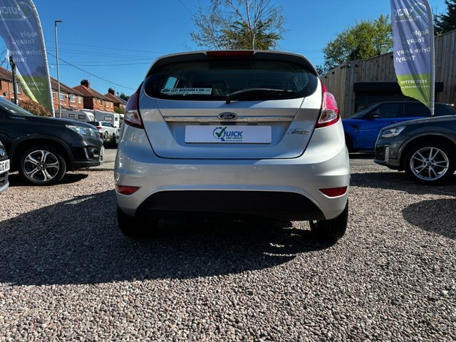 Ford Fiesta 1.25 Zetec Hatchback Euro 5 82 MF14BYW Silver #3