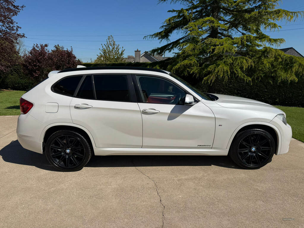 BMW X1 Xdrive 20D M Sport MIG1255 White #4