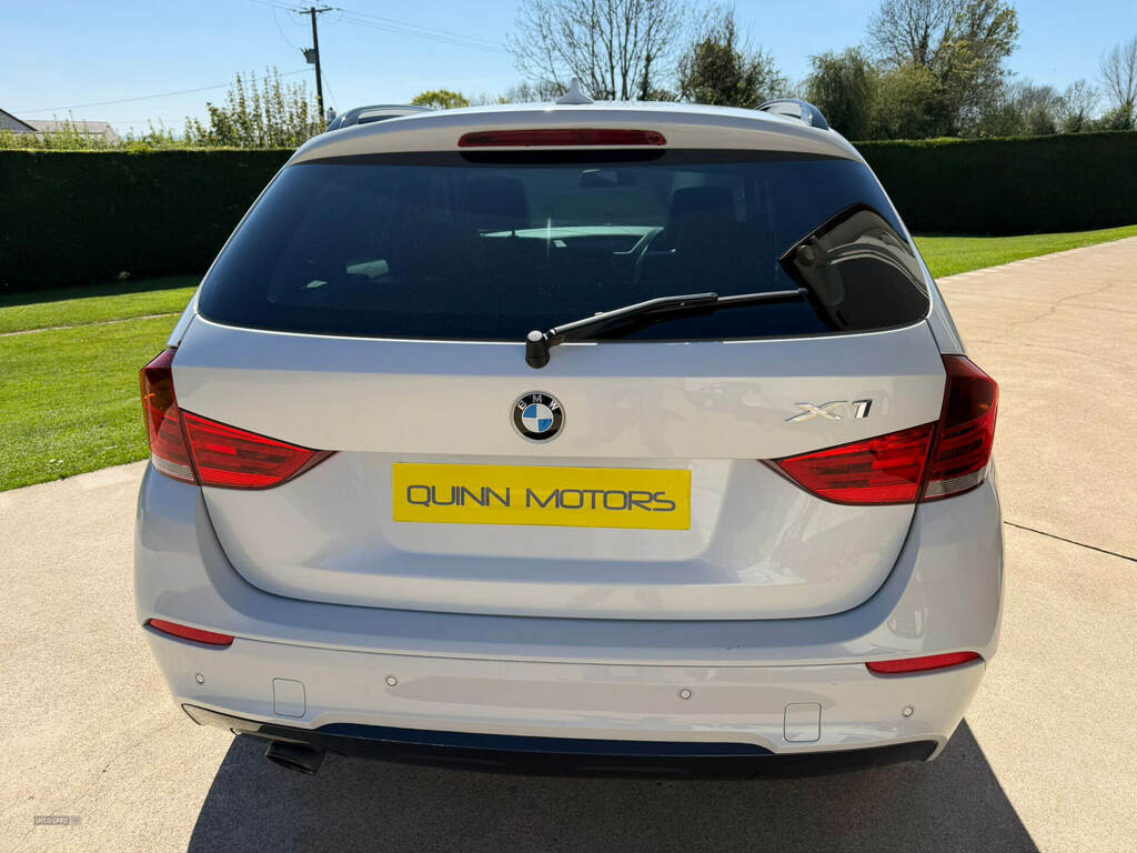 BMW X1 Xdrive 20D M Sport MIG1255 White #5