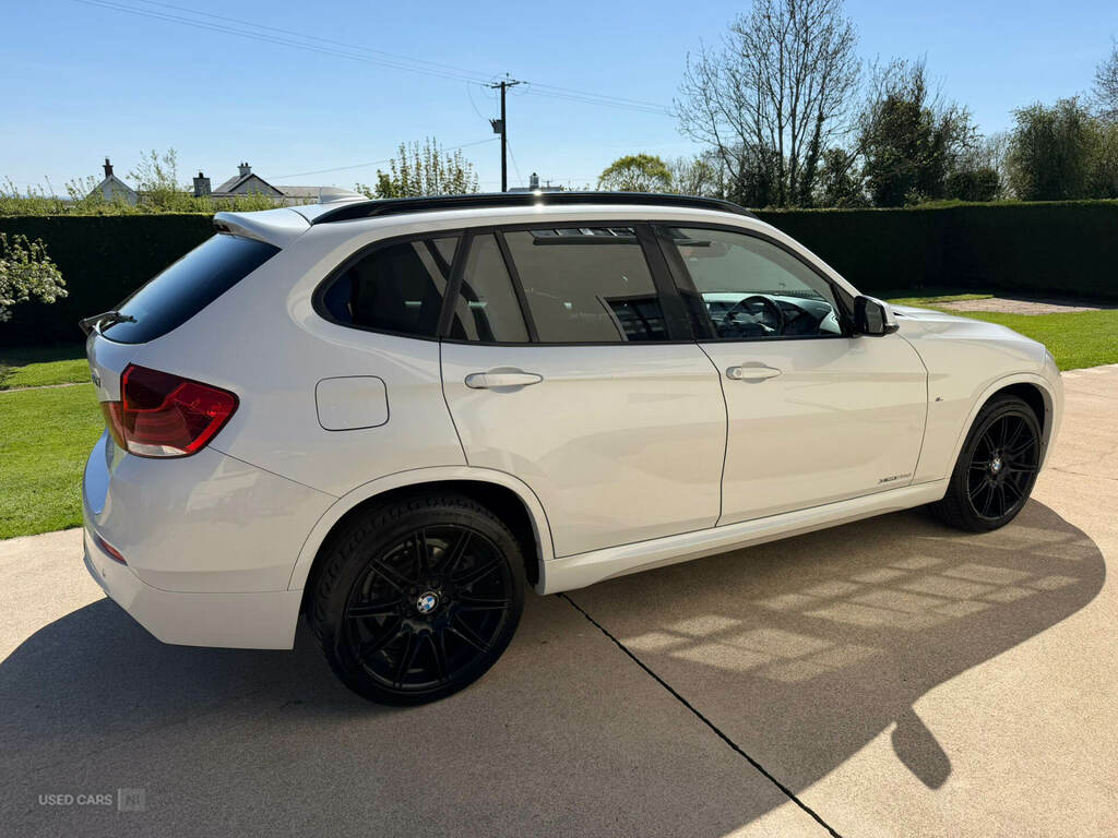 BMW X1 Xdrive 20D M Sport MIG1255 White #3