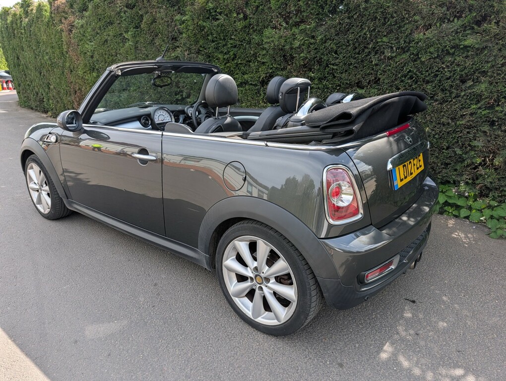 Mini Convertible Convertible 1.6 Cooper S Convertible 2012 LD12FZE Grey #4