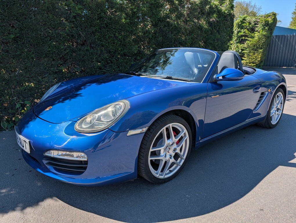 Porsche Boxster Convertible 3.4 987 S 2009 Blue