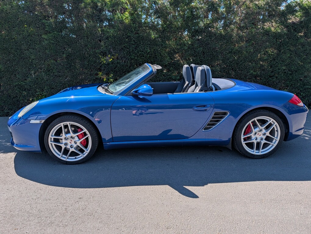Porsche Boxster Convertible 3.4 987 S 2009 Blue #2