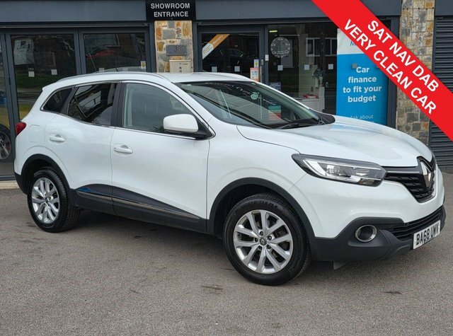 Renault Kadjar 2019 1.3 Tce Dynamique Nav Suv E White