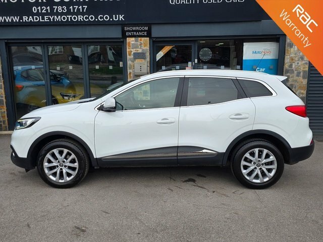Renault Kadjar 2019 1.3 Tce Dynamique Nav Suv E BA68UWV White #2
