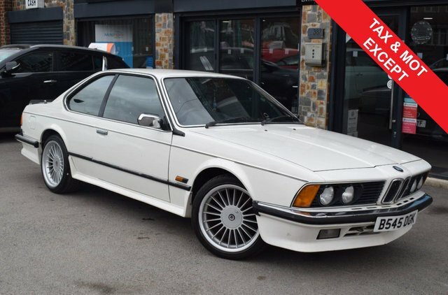 BMW 6 Series 1985 3.4 635Csi 218 Bhp White