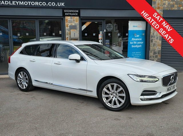 Volvo V90 2017 2.0 D4 Inscription Estate Eur White