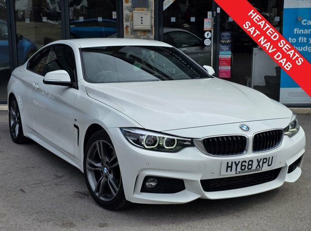 BMW 4 Series Gran Coupe 2018 2.0 420D M Sport Coupe Euro 6 White