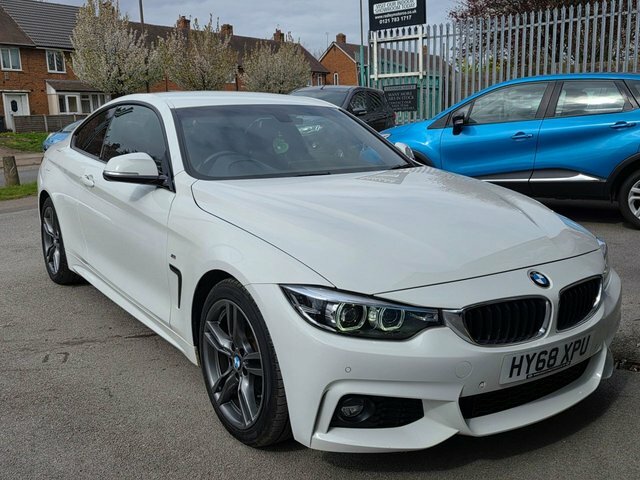 BMW 4 Series Gran Coupe 2018 2.0 420D M Sport Coupe Euro 6 HY68XPU White #6
