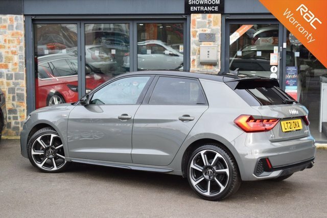 Audi A1 2021 1.0 Tfsi 25 Black Edition Sportback Petro LT21OKA Grey #2