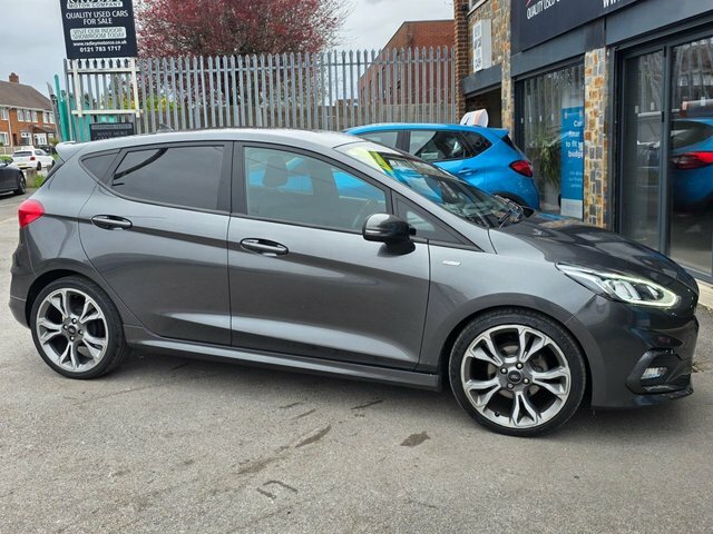 Ford Fiesta 2021 1.0T Ecoboost St-line X Edition Hatchback HT21AVJ Grey #4