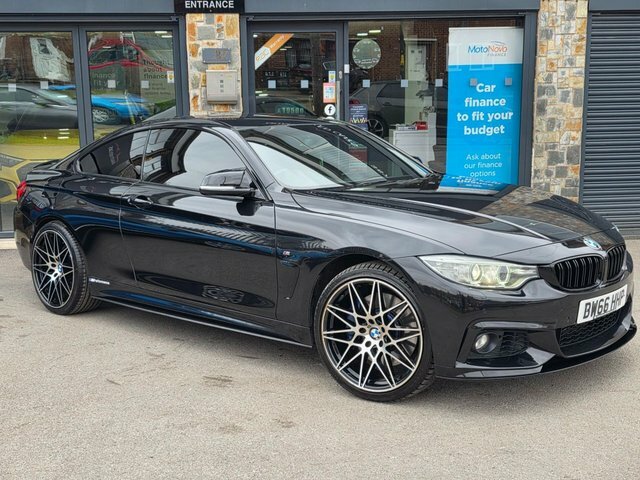 BMW 4 Series Gran Coupe 2016 3.0 435D M Sport Coupe Xdrive BW66HHP Black #4