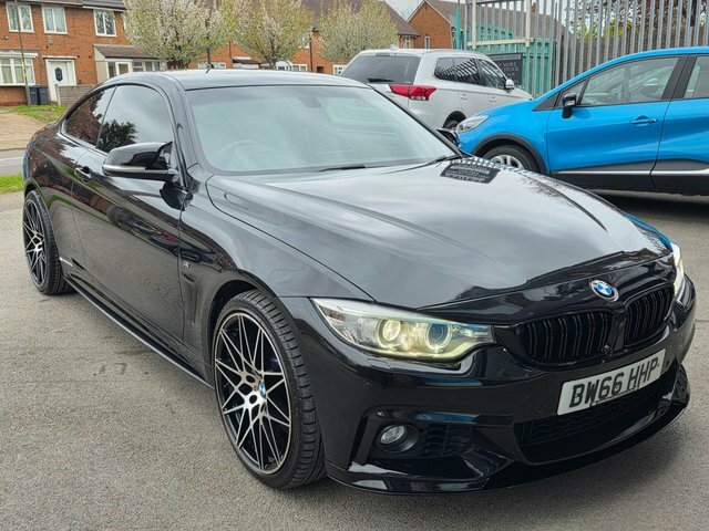 BMW 4 Series Gran Coupe 2016 3.0 435D M Sport Coupe Xdrive BW66HHP Black #6