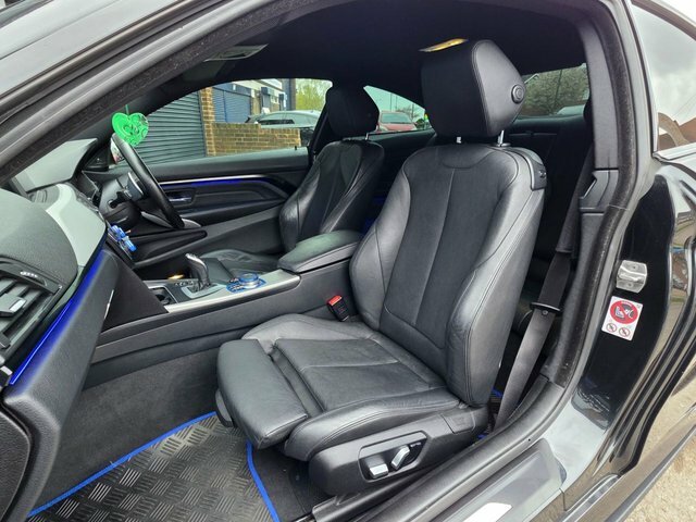 BMW 4 Series Gran Coupe 2016 3.0 435D M Sport Coupe Xdrive BW66HHP Black #3