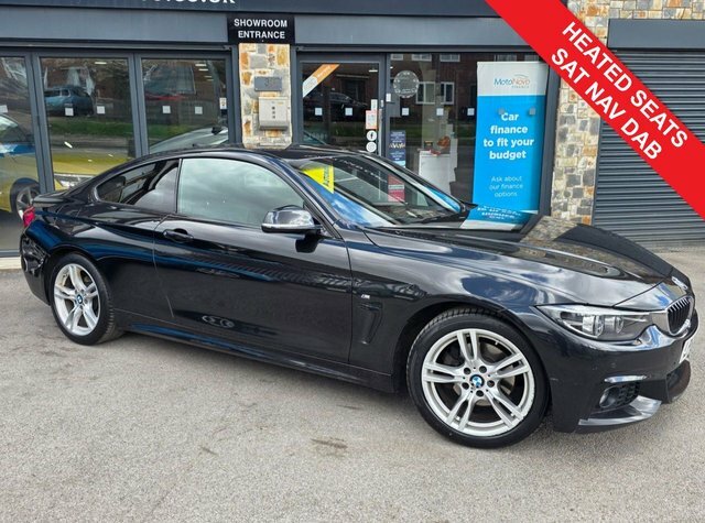 BMW 4 Series Gran Coupe 2018 2.0 420D M Sport Coupe Euro 6 Black