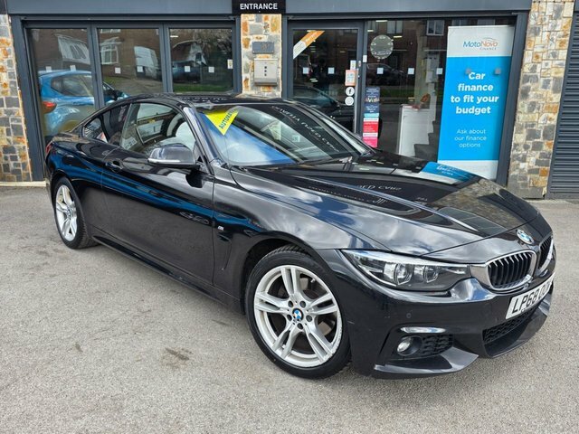 BMW 4 Series Gran Coupe 2018 2.0 420D M Sport Coupe Euro 6 LP68OOW Black #6